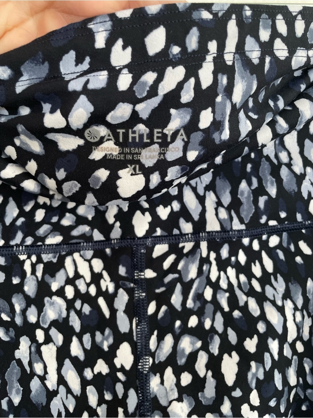Athleta Spotty Up For Anything Crop Leggings XL - Picture 5 of 7